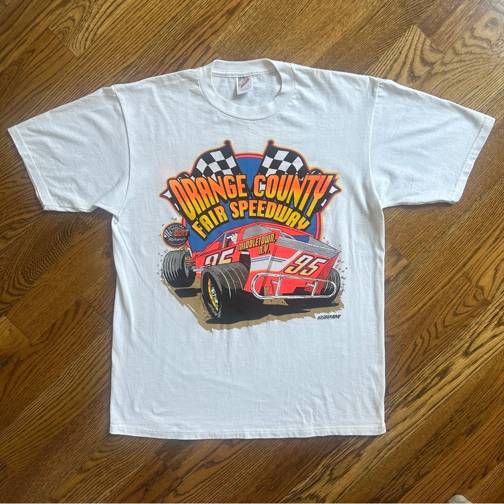 Orange County Speedway Racing Vintage T-Shirt
